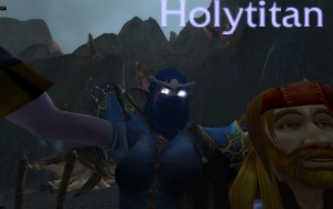 Holytitan photobombs Anteea